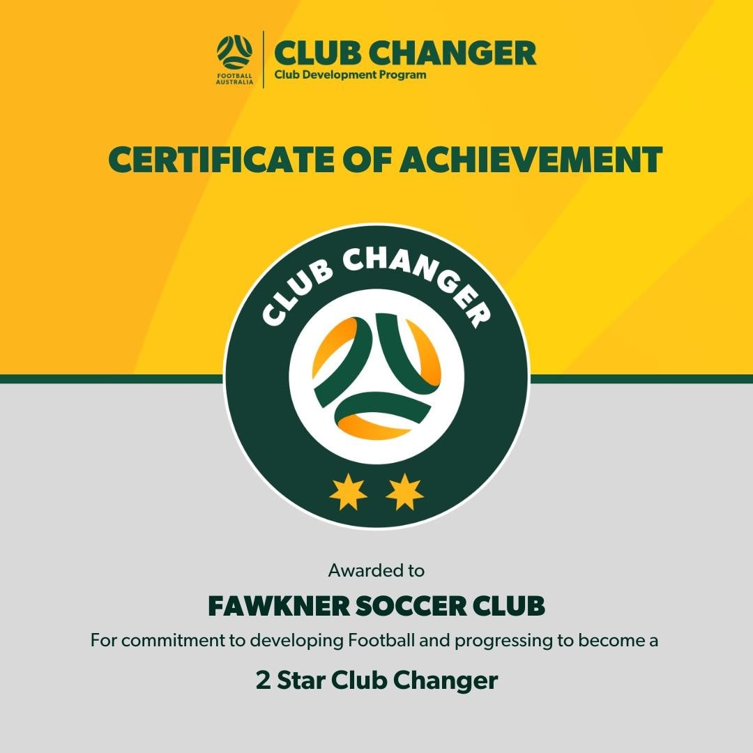 Fawkner - FAWKNER SC: OFFICIALLY A TWO STAR CLUB CHANGER ⭐️⭐️ We’re ...