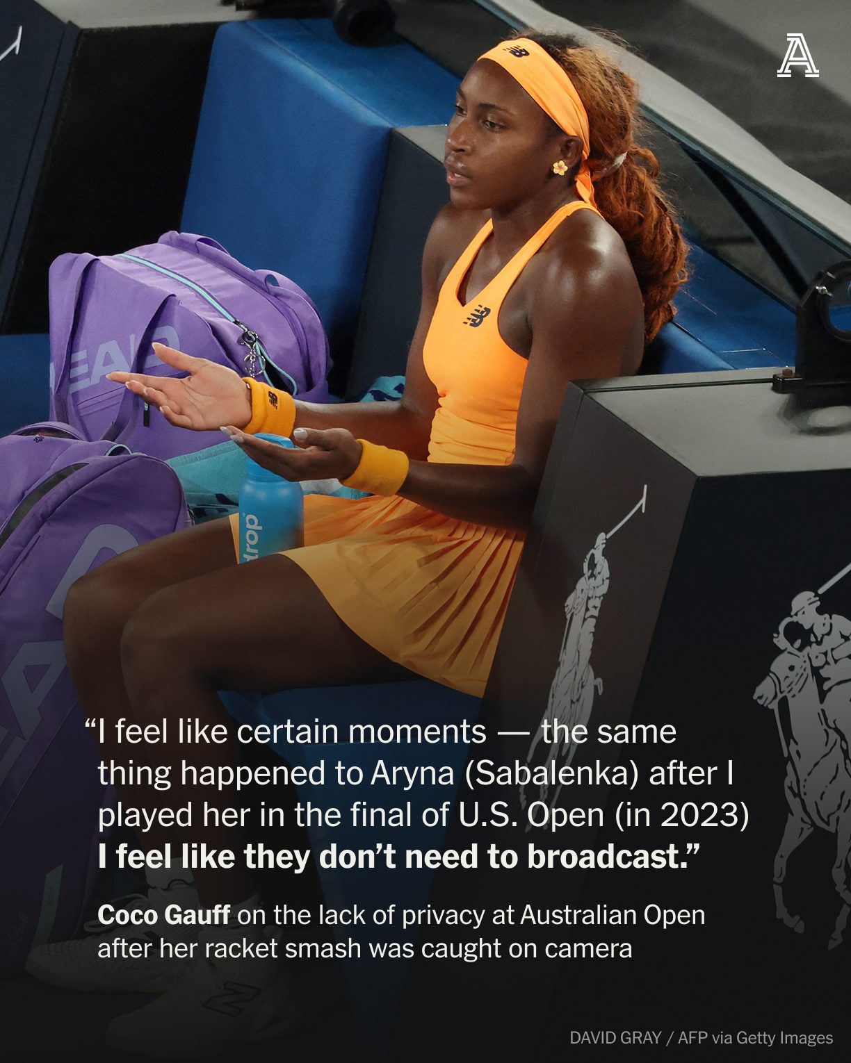The Athletic - After her quarterfinal loss, Coco Gauff has suggested ...