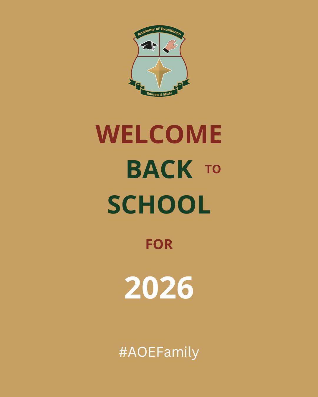 📝 Welcome back to... - Academy of Excellence Secondary School | Facebook
