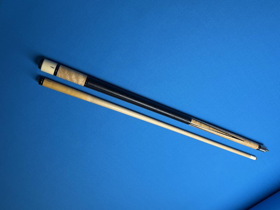 Vintage Schon SL7/(Later R12) Cue for sale with micarta ferrule