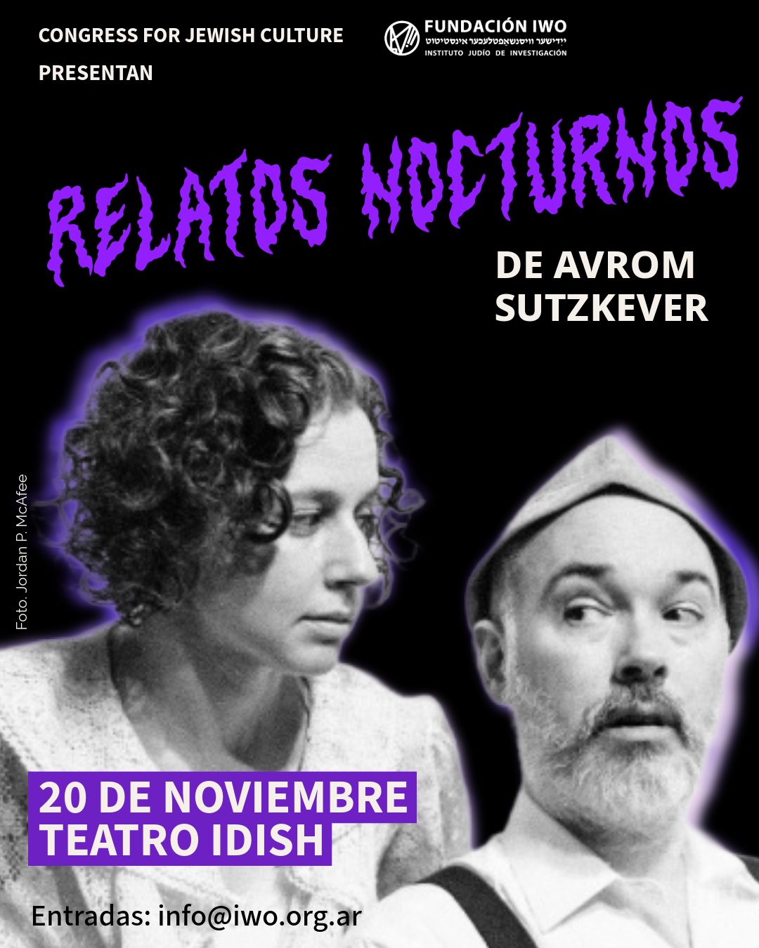 Fundación - Teatro en ídish: Relatos nocturnos 🌙. 🎭 Sobre textos del ...