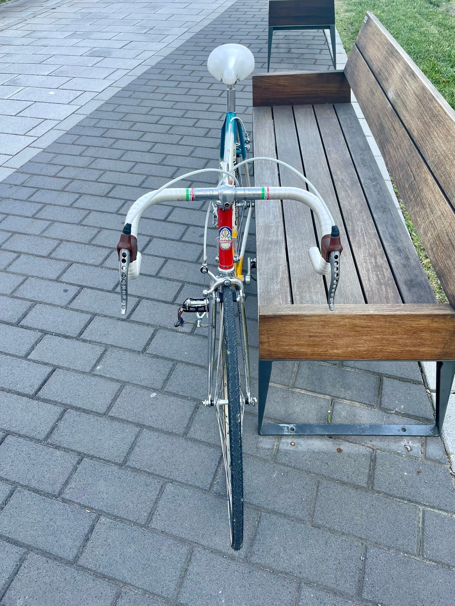 Lot D'autocollants Cadre Pinarello Treviso 1985 Blanc - Neuf, Marque Générique