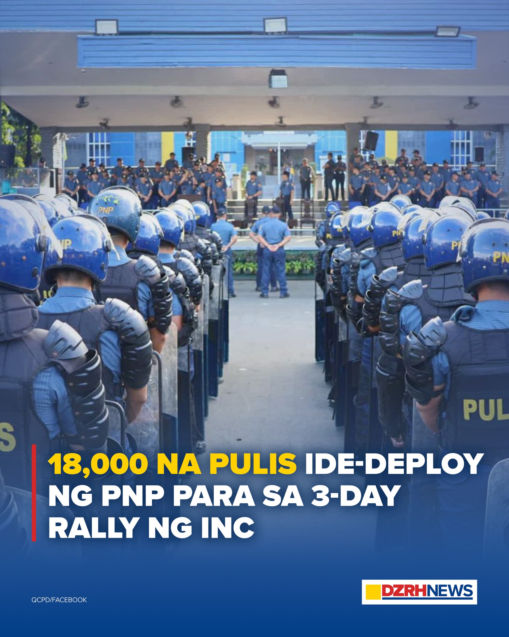 DZRH - Magpapakalat ng 18,000 na tauhan ang PNP sa isasagawang 3-day ...