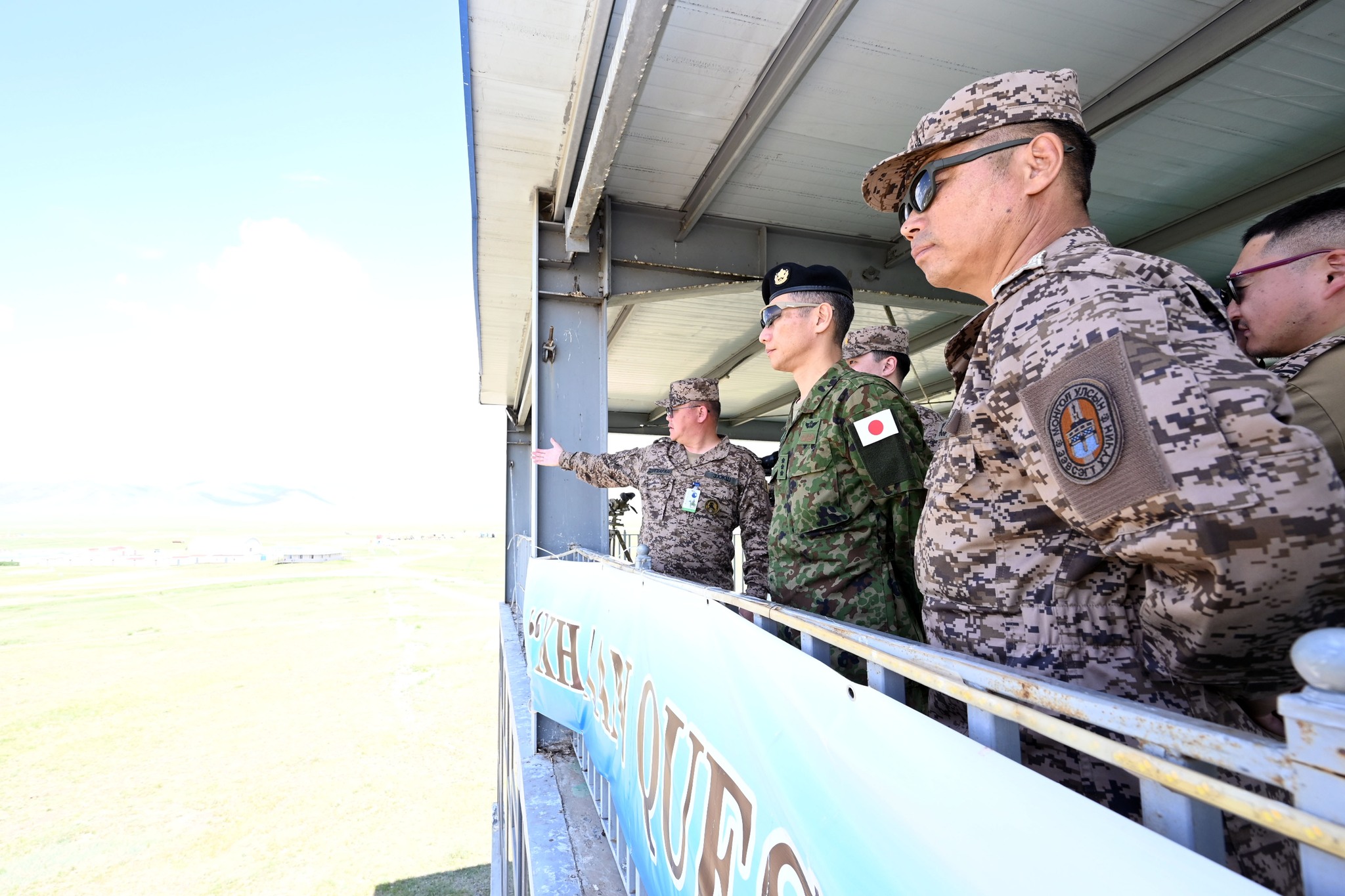 🇯🇵🇲🇳德永陸上幕僚副長は、6月28日、モンゴル国において実施中の