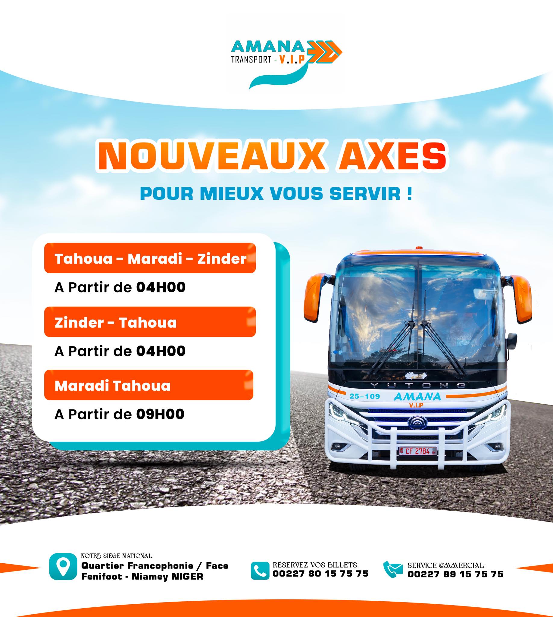 AMANA Transport Vip | Niamey