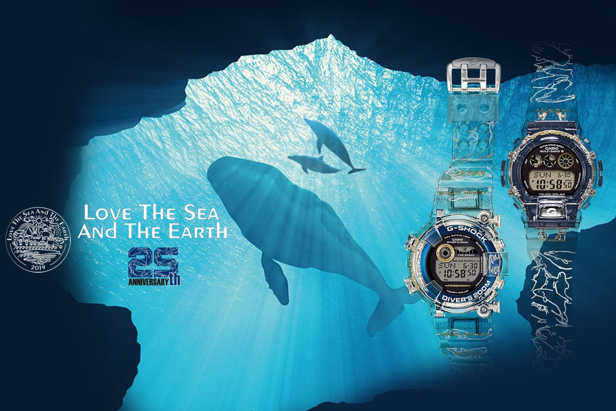 CASIO G-SHOCK - 【G-SHOCK DOLPHIN & WHALE鯨豚系列25周年 