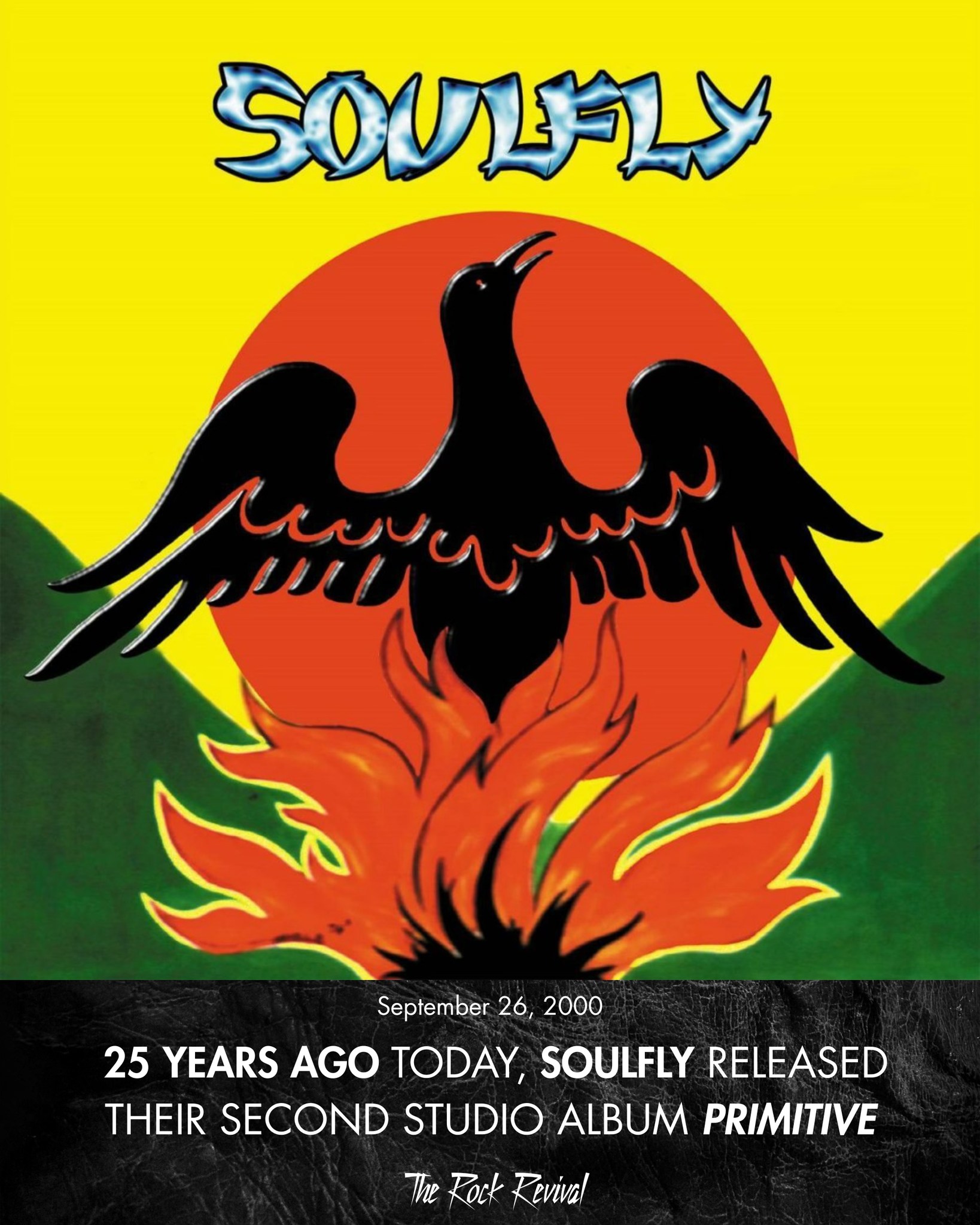 🔥 25 years ago today: Soulfly released their star-studded second
