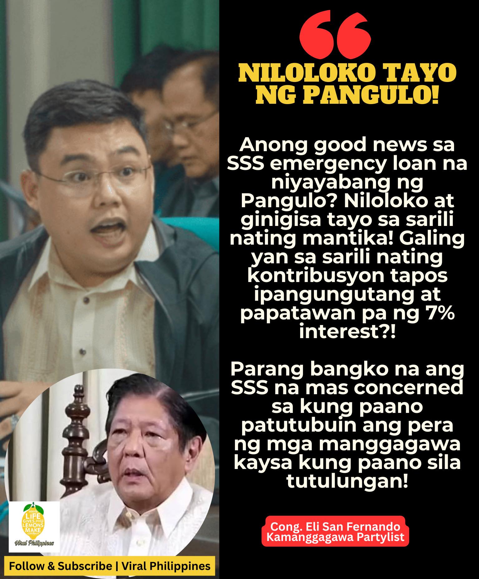 Viral - Anong good news sa SSS emergency loan na niyayabang ng Pangulo ...