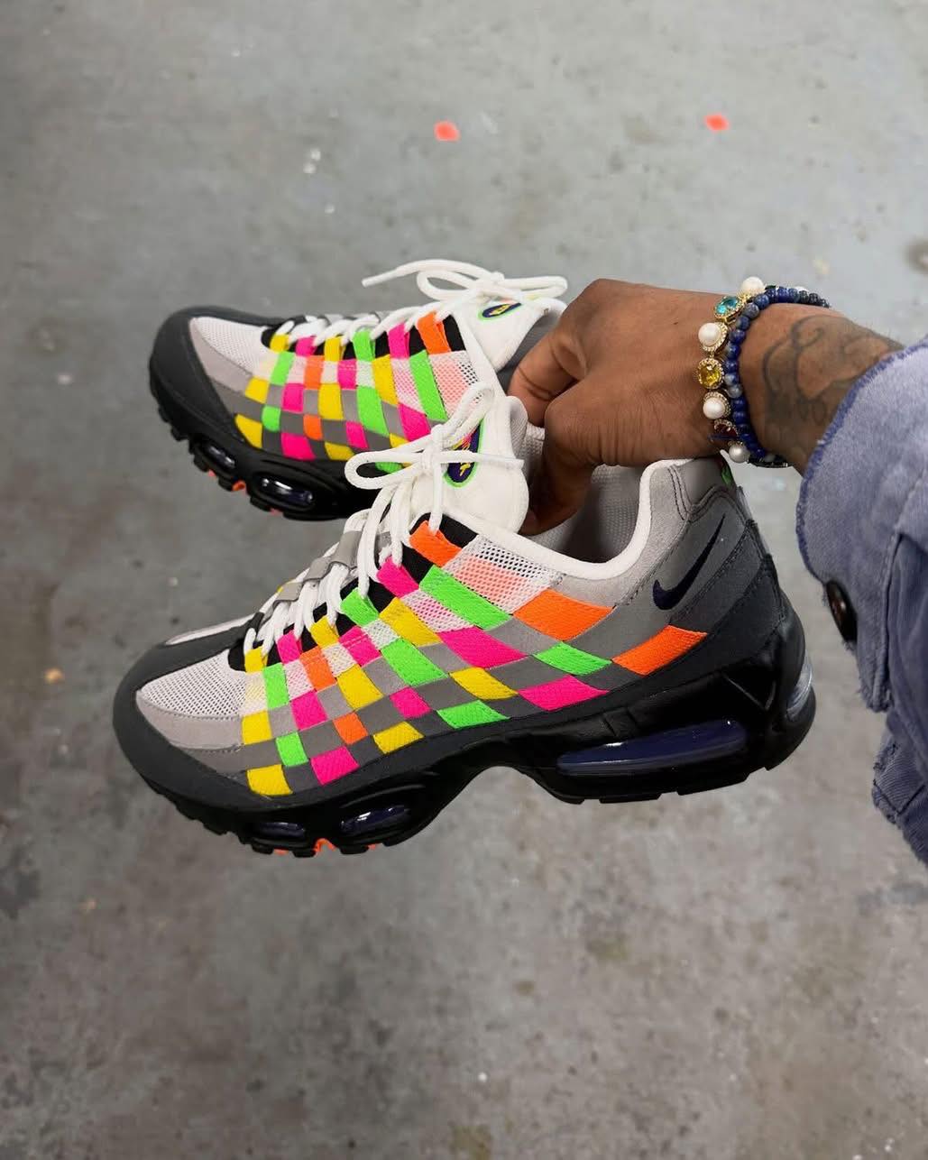 FIRST LOOK: Nike Air Max 95 Woven “Multi-Color” (2026) 👀🍭