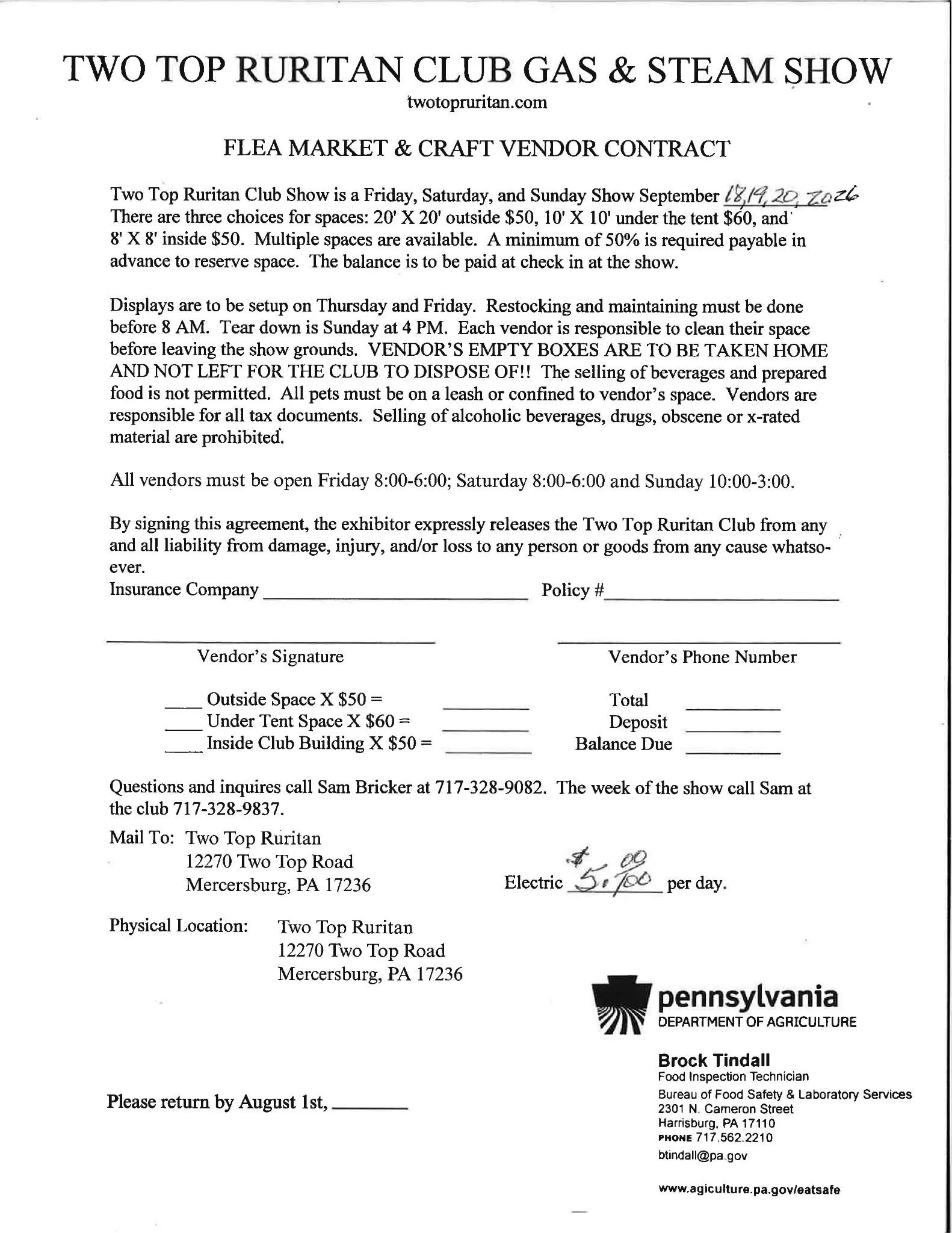 Two - Calling All Vendors! Interested in being part of the 2026 Steam ...
