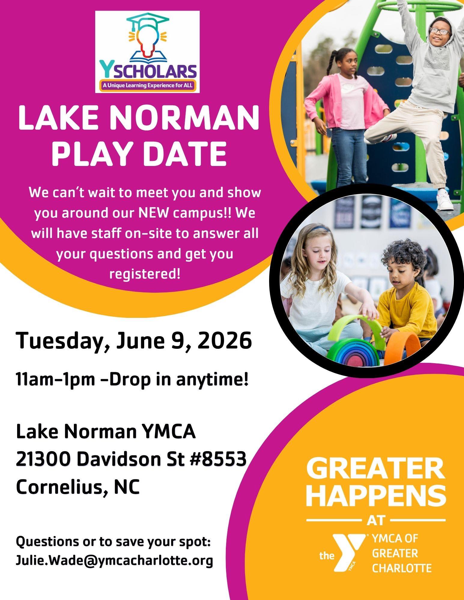 Lake Norman YMCA | Cornelius NC