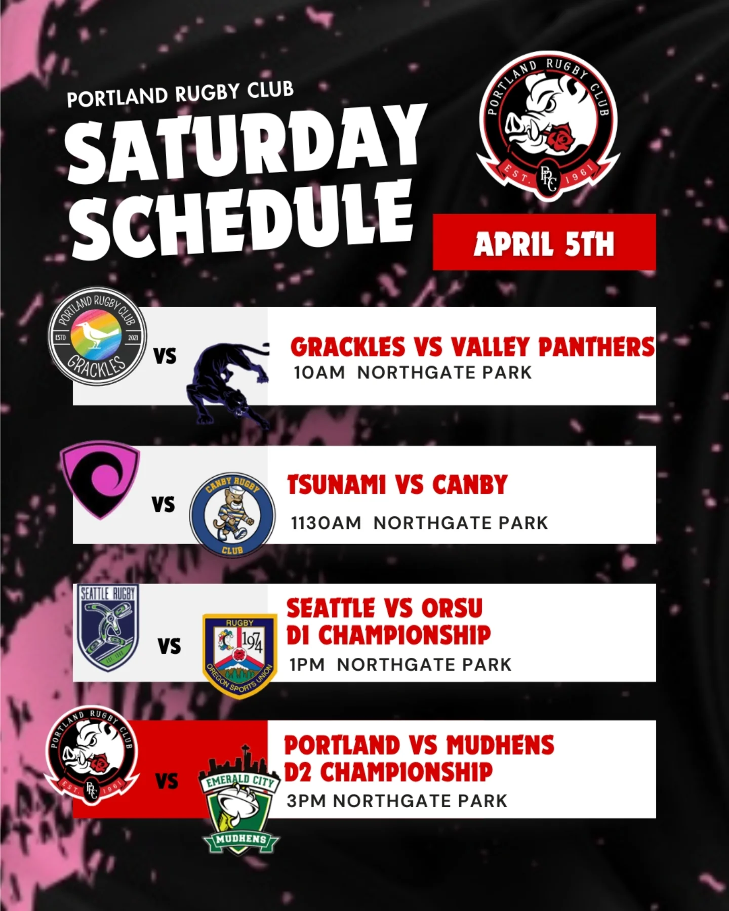 Portland Pigs Rugby Club | Portland OR