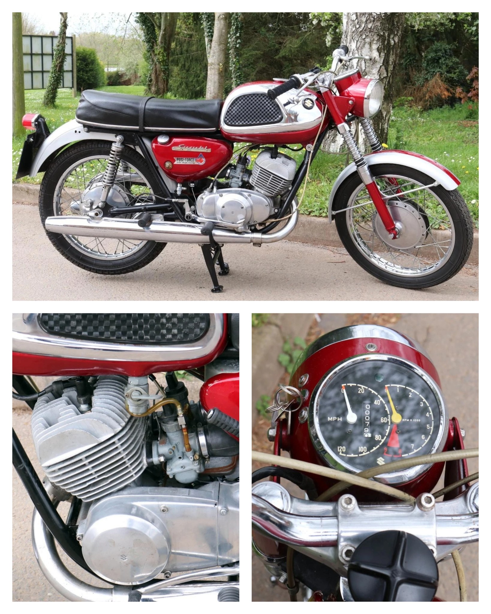 Ad: 1968 Suzuki T200 Invader - 'only done 7900 miles' On eBay here