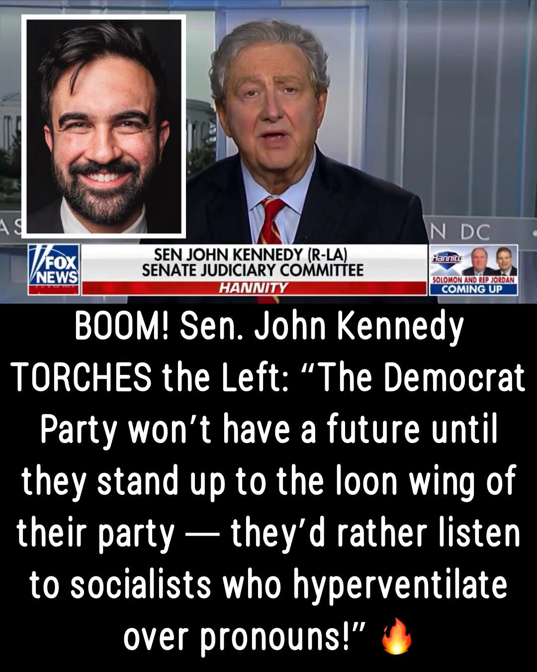 🚨 SEN. JOHN KENNEDY DROPS A TRUTH... - Conservative Twins | Facebook
