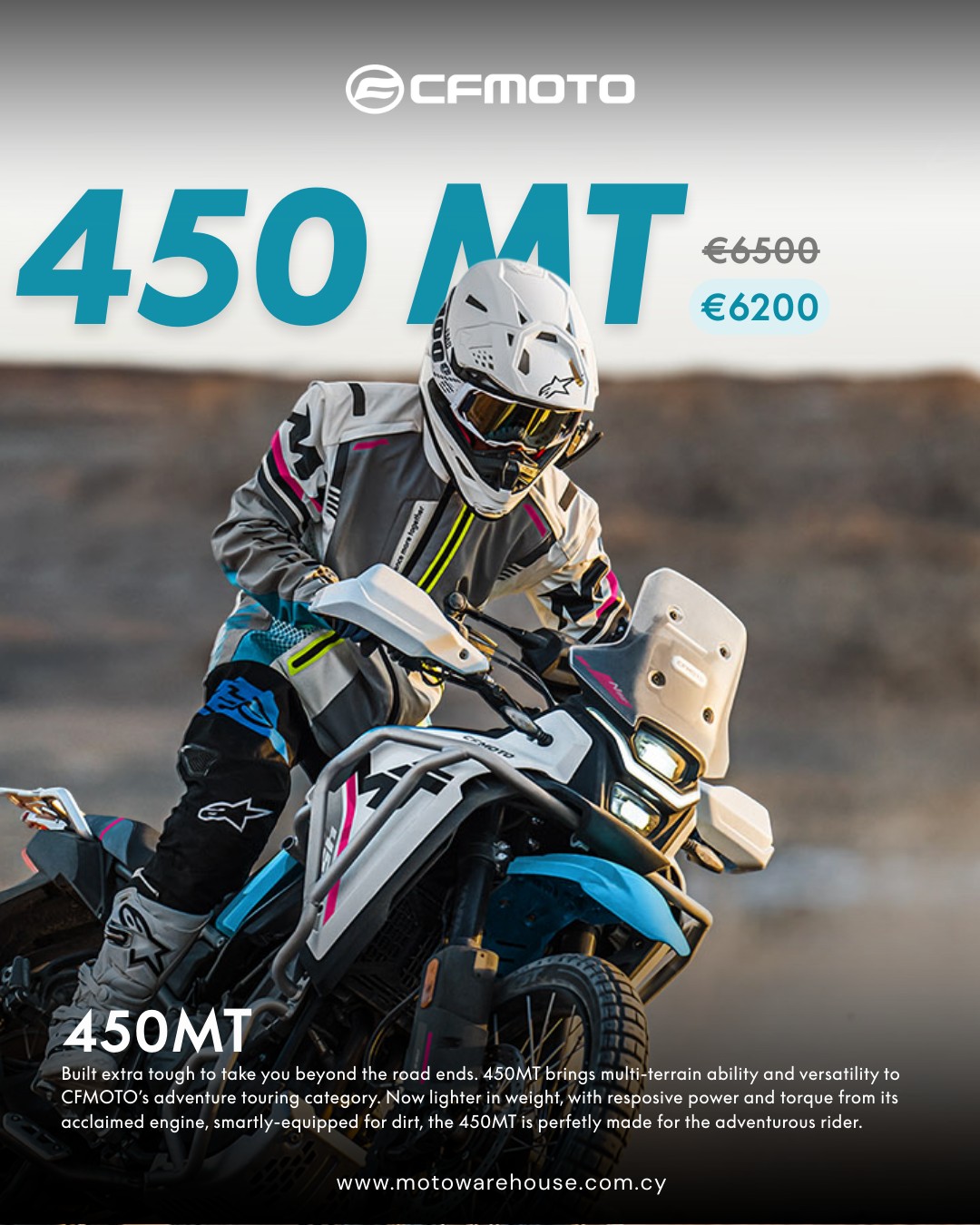 バルトロ 🏍 CFMOTO 450 MT 🔥 Built for adventure. Ready for anything