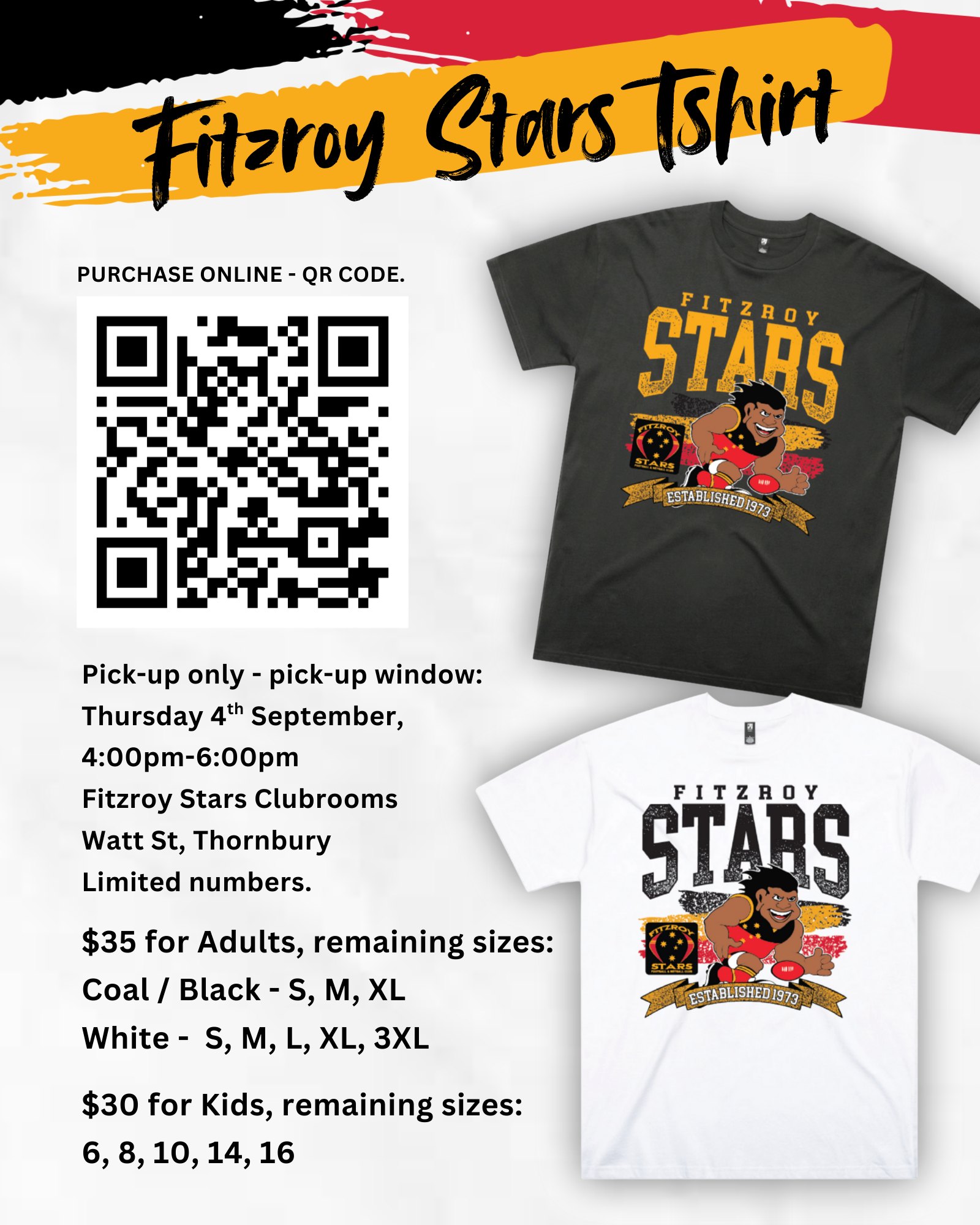 Fitzroy - Shirts arriving just in time for the Grand Final! Limited ...