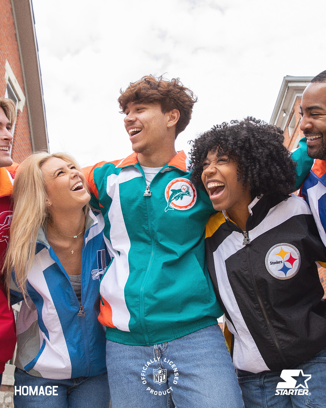 LIMITED EDITION: NFL Starter x HOMAGE Polaris Windbreaker Jacket