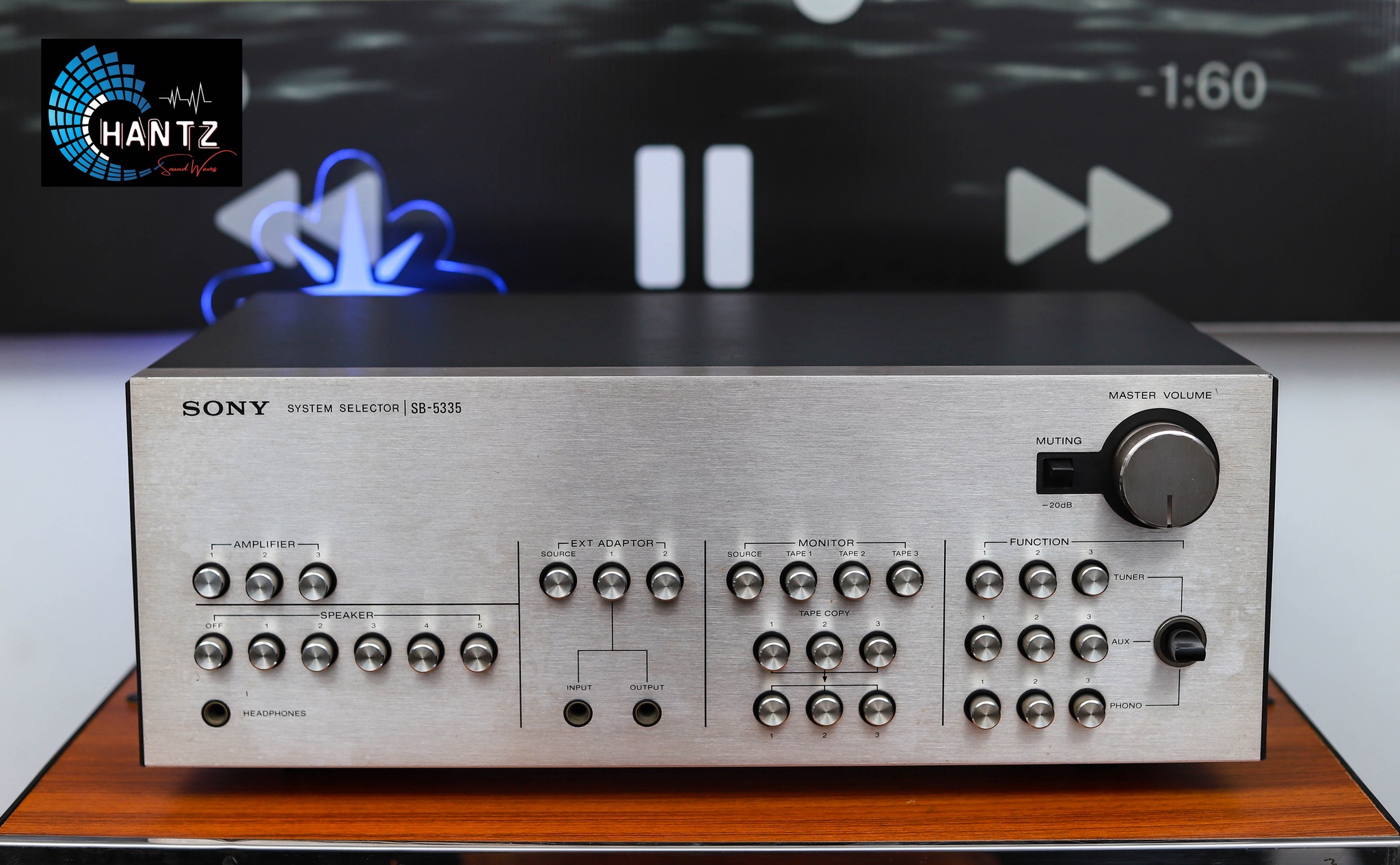 Vintage Sony 5335 audio system selector for hifi collectors