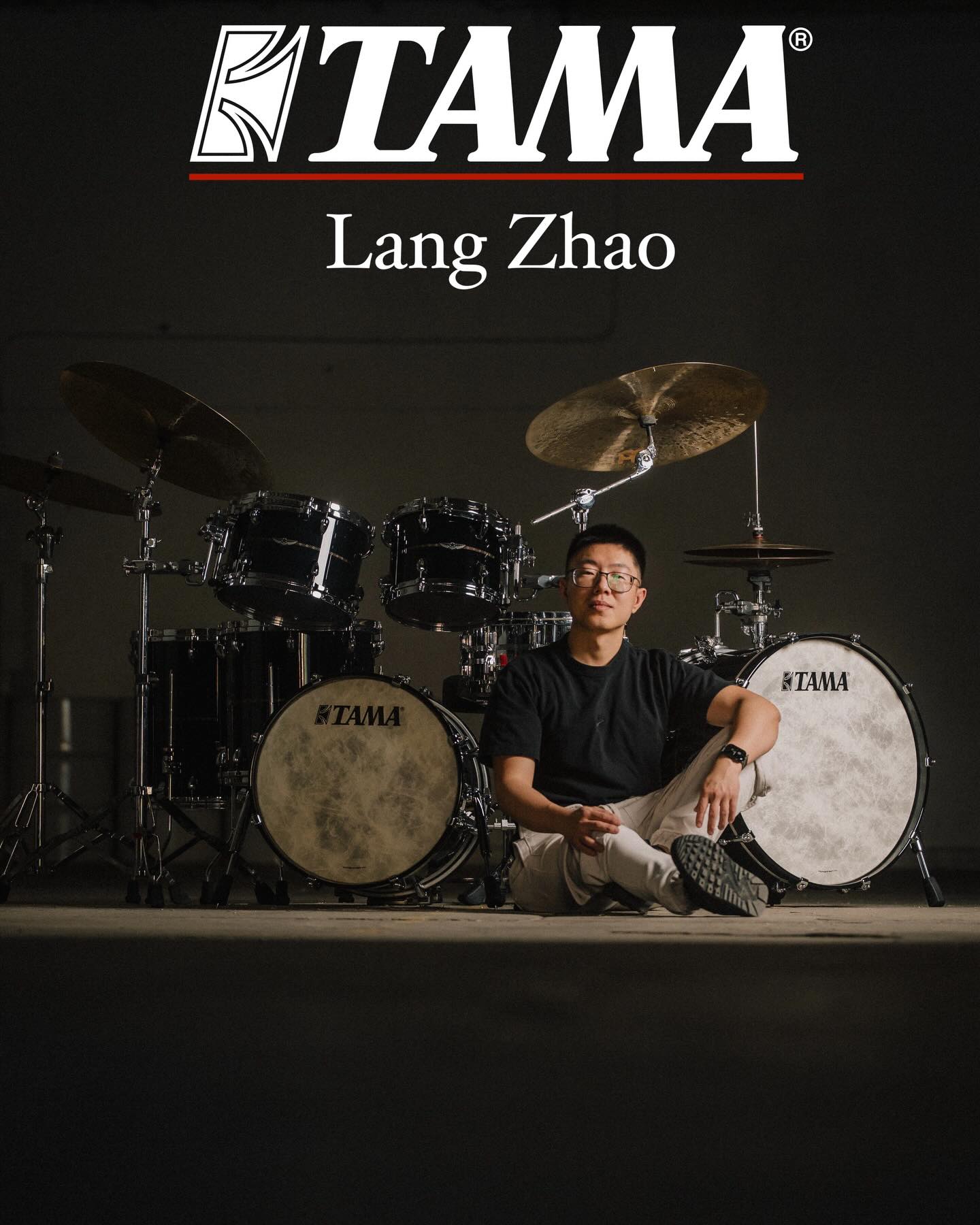 We are happy to welcome @langzhaomusic as a new TAMA Artist! #TAMA