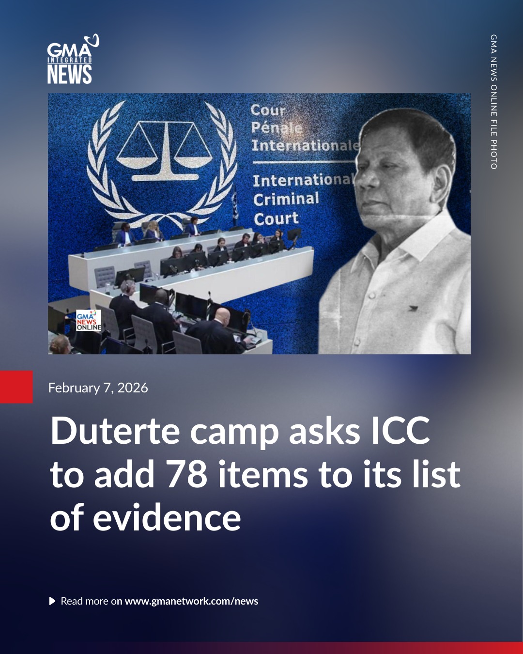 GMA - The defense team of former President Rodrigo Duterte, led by his ...