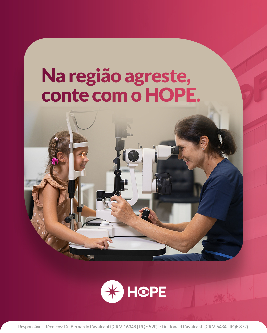 HOPE - Hospital de Olhos de Pernambuco | Recife PE