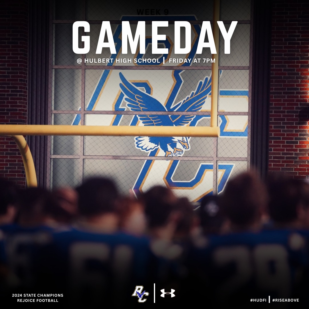 🏉 GAMEDAY 📆 Friday at 7:00 pm 🆚... - Rejoice Eagles Athletics | Facebook