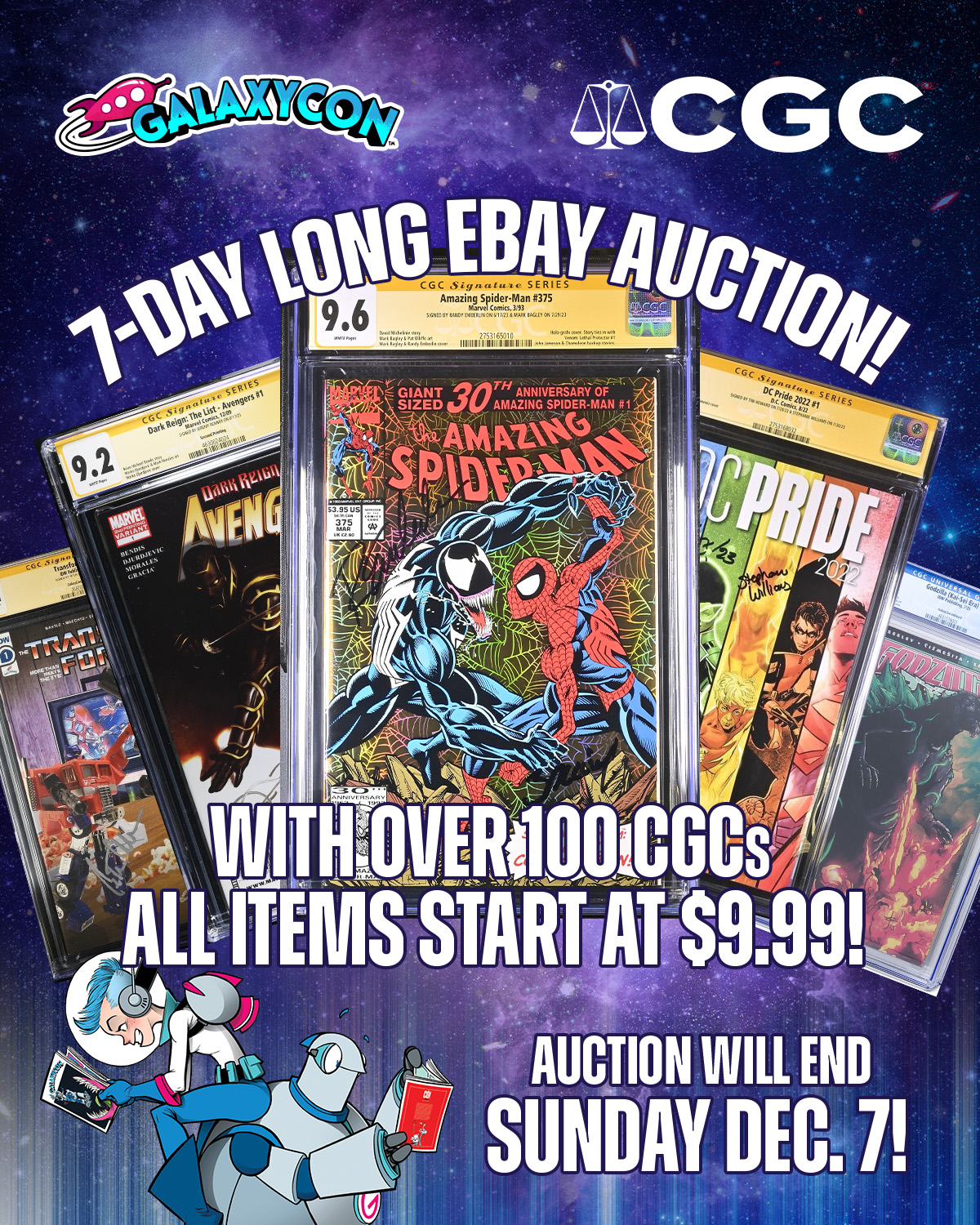 GalaxyCon - Week 3 of our CGC eBay Auction is officially... | Facebook
