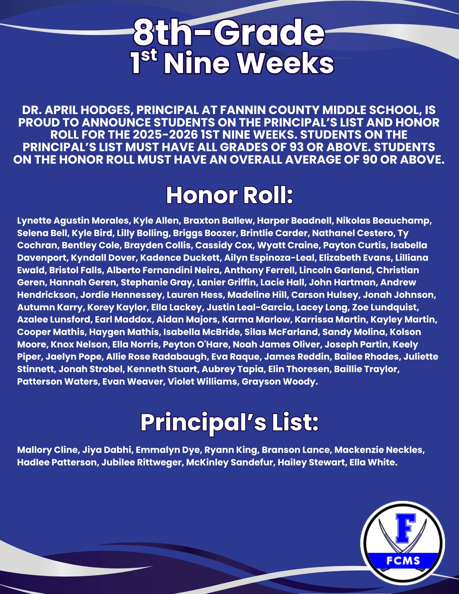 Fannin County Middle School... - Fannin County Middle School
