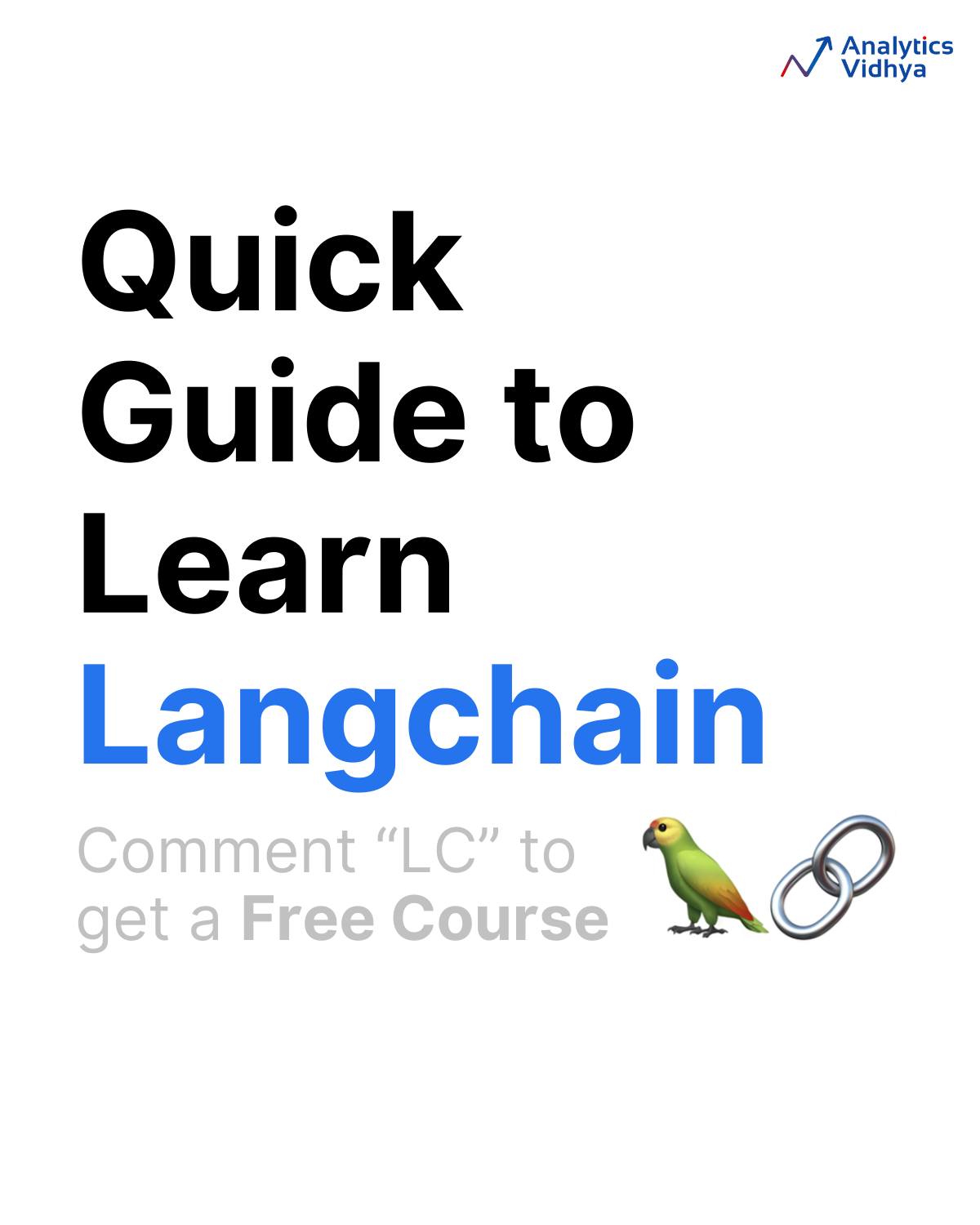 [Free Course on Langchain:... - Analytics Vidhya | Facebook