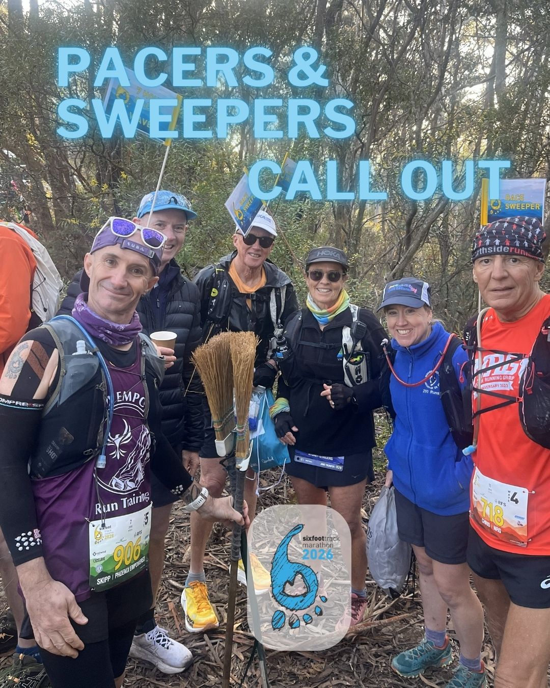 Six - 📣 Call for 2026 Six Foot Track Marathon Pacers & Sweepers 📣 We ...