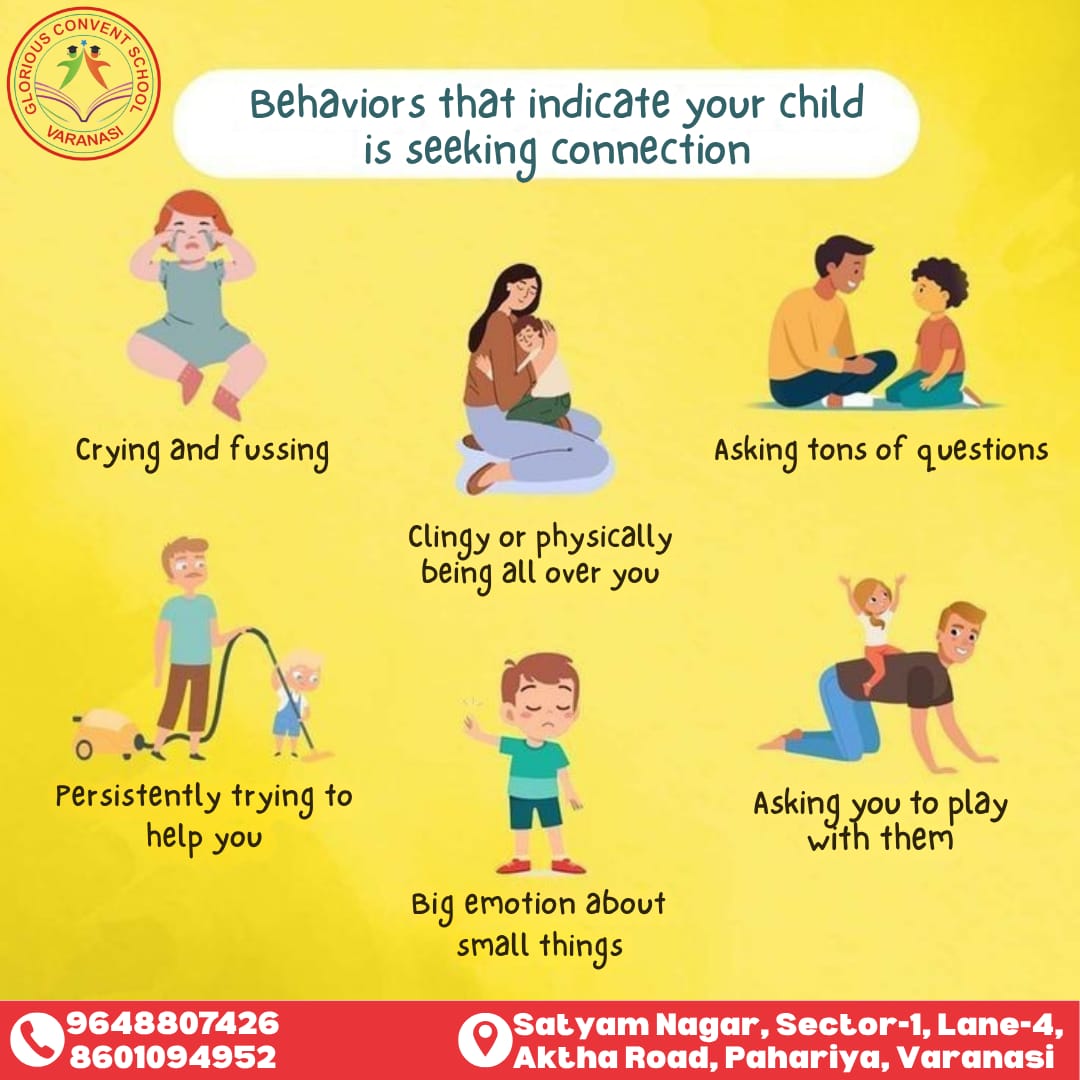 💞 Behaviors That Indicate Your Child is Seeking Connection 👧👦 When your ...