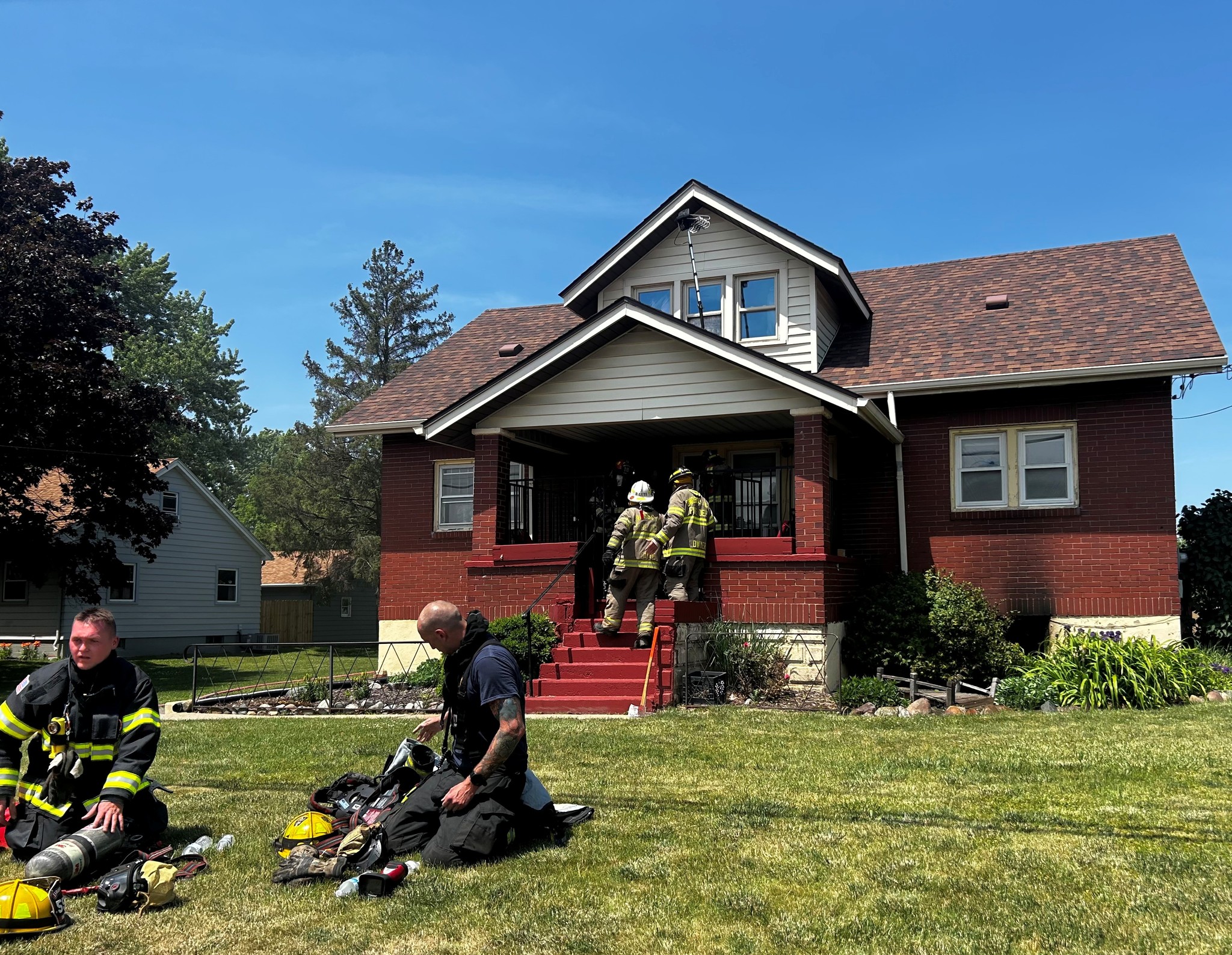 On June 8, 2026, the Owosso Fire Department responded to a mutual
