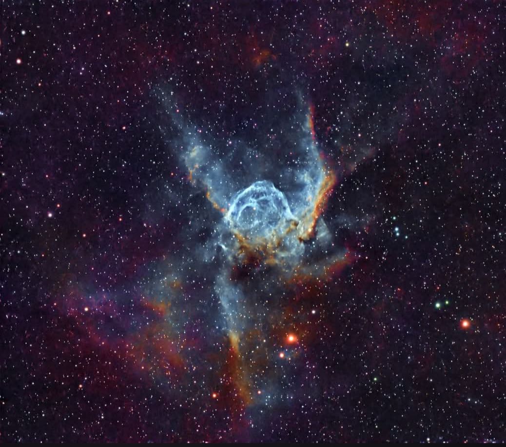 昨夜撮影した銀河から NGC4244 りょうけん座にあるエッジオン型の銀河