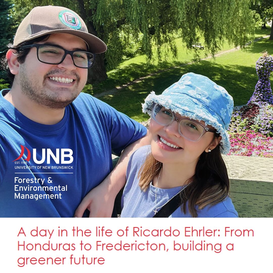 UNB - UNB ForEM MEM student Ricardo Ehrler has been featured in a UNB ...