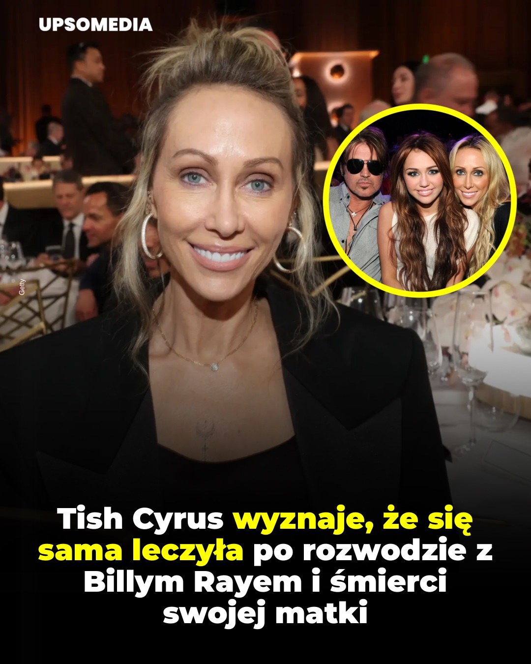 Marie - Tish Cyrus wyjaśniła, że po rozwodzie i śmierci swojej matki w ...