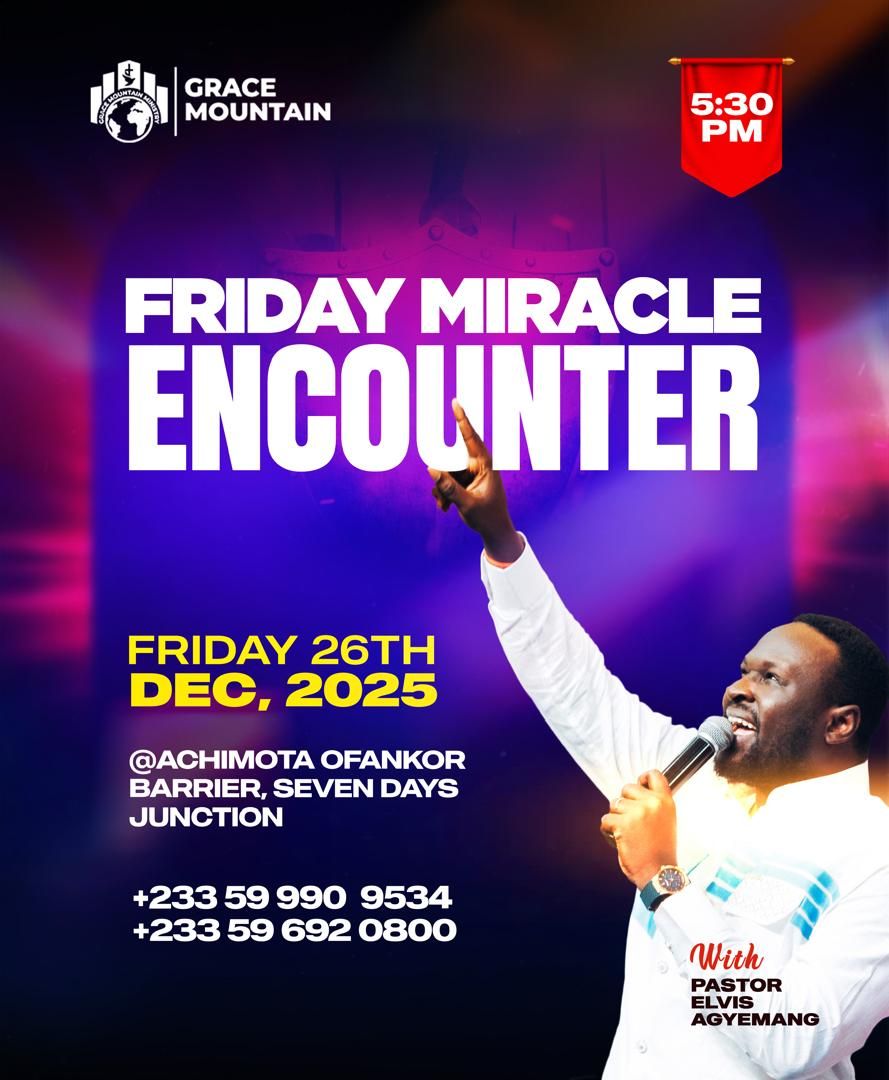 Grace - FRIDAY MIRACLE ENCOUNTER Hebrews 10:25 TPT This is not the time ...