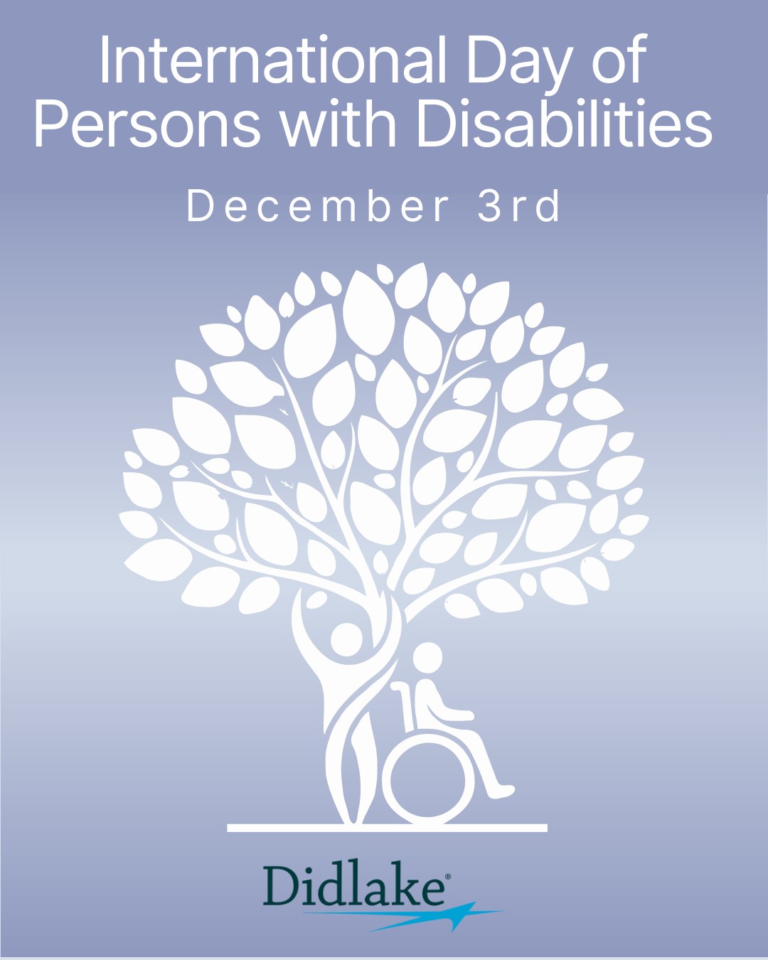 Didlake, - December 3rd is International Day of Persons with ...
