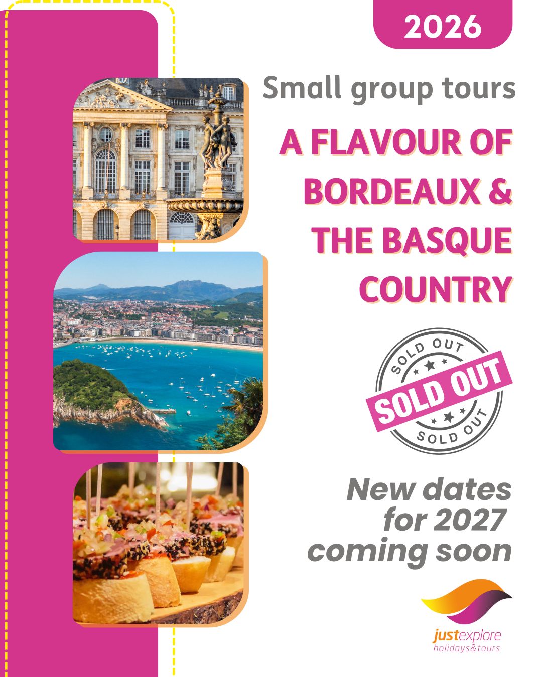 Just - We’re beyond excited to share that our Bordeaux & Basque Country ...