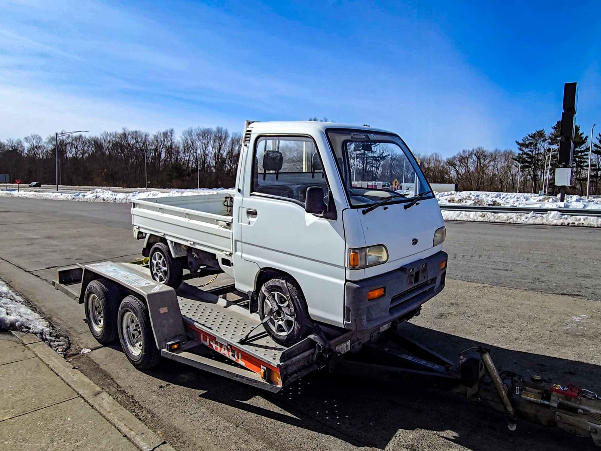 ??SOLD: 1991 Subaru Sambar Mini Truck 4WD, Automatic 