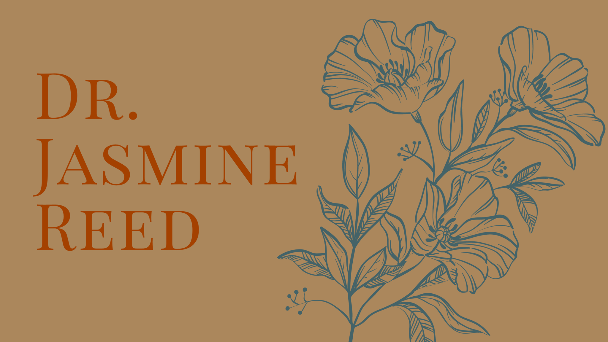 Dr. Jasmine Reed - Home