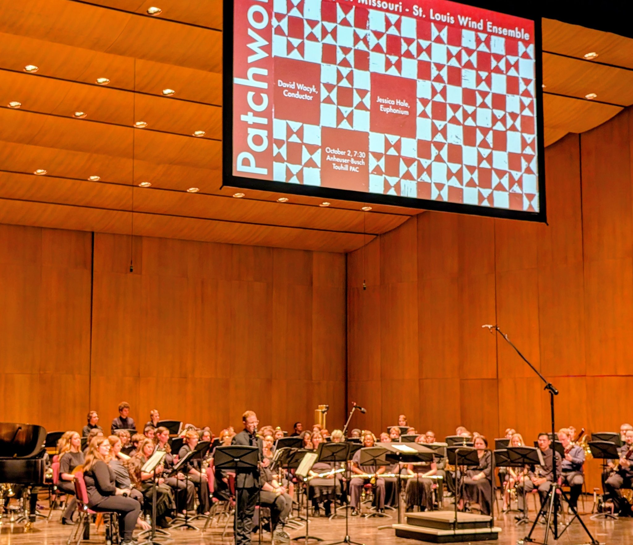 UMSL Music - Dr. Wacyk batoned the wind ensemble through a... | Facebook
