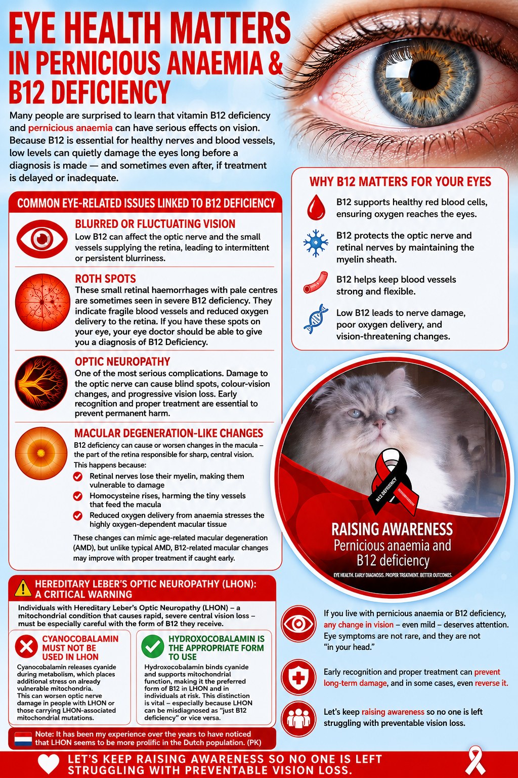Vitamin B-12 deficiency and eye care