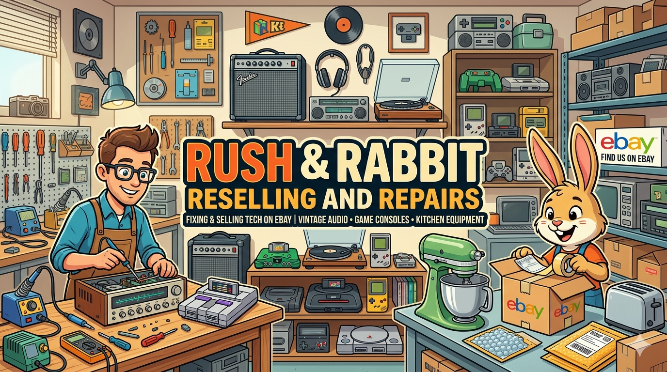 Rush & Rabbit, Reselling & Repairs | Ipswich