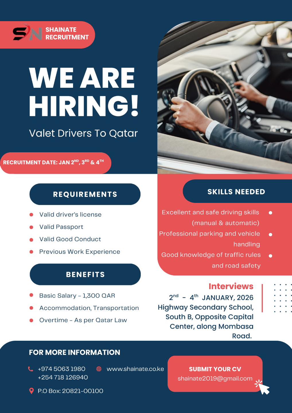 Photo inspiration: Job Interview For Passport Agency Reference: Dr Jobs Jobs Jobs Valet Drivers