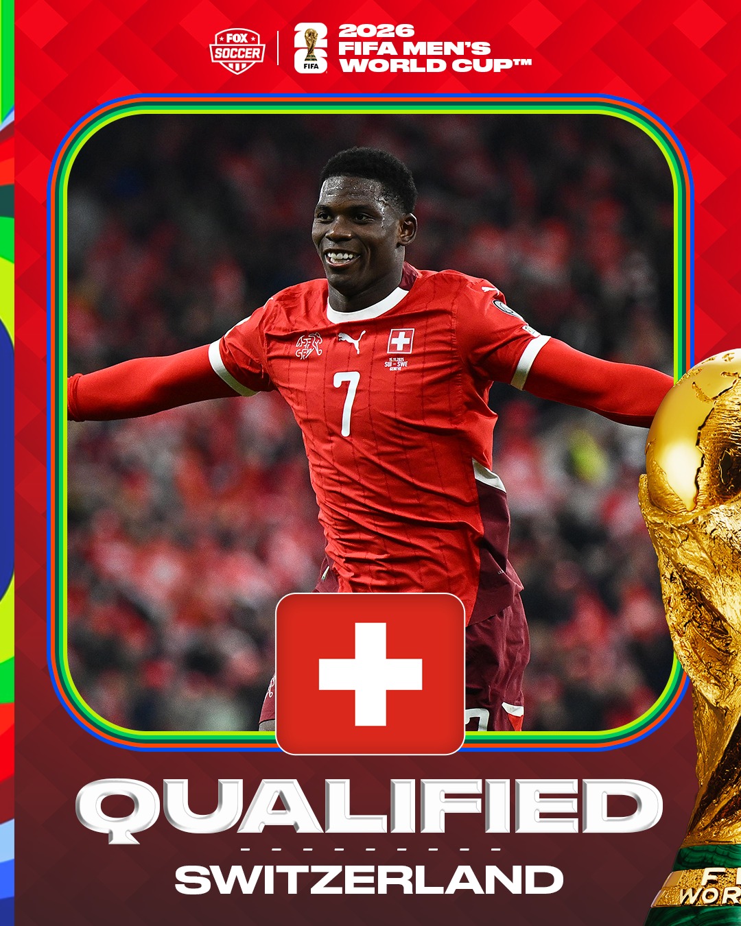 𝗢𝗙𝗜𝗖𝗜𝗔𝗟: Switzerland have unveiled their squad for the 2026