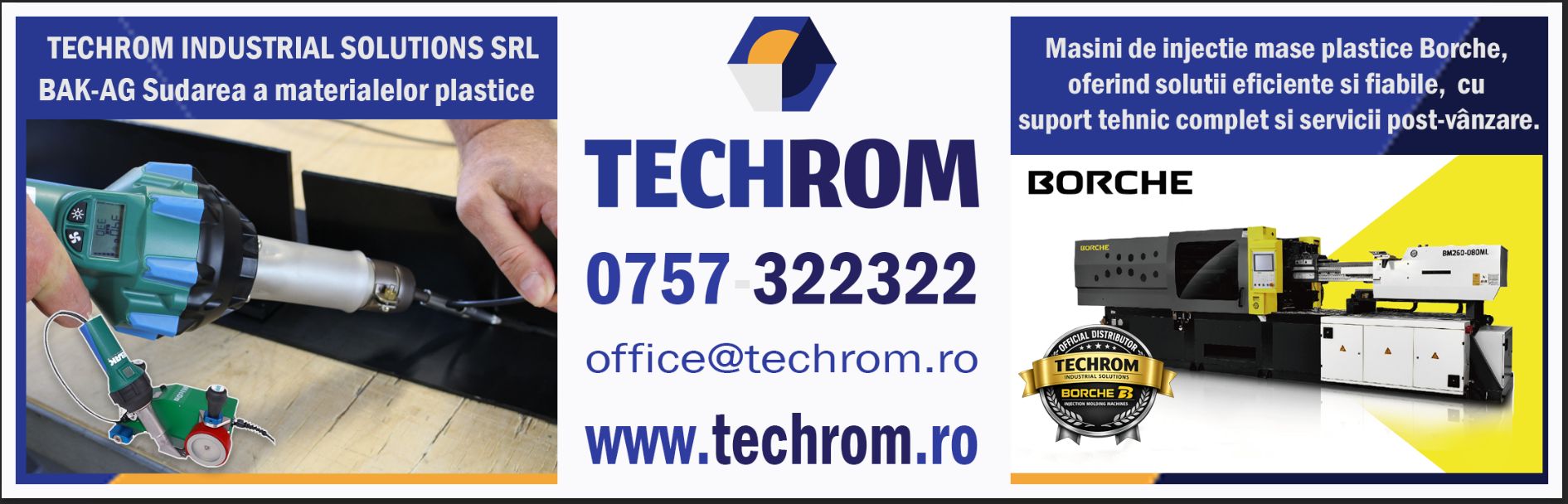 TechRom Echipamente și utilaje industriale | Buftea