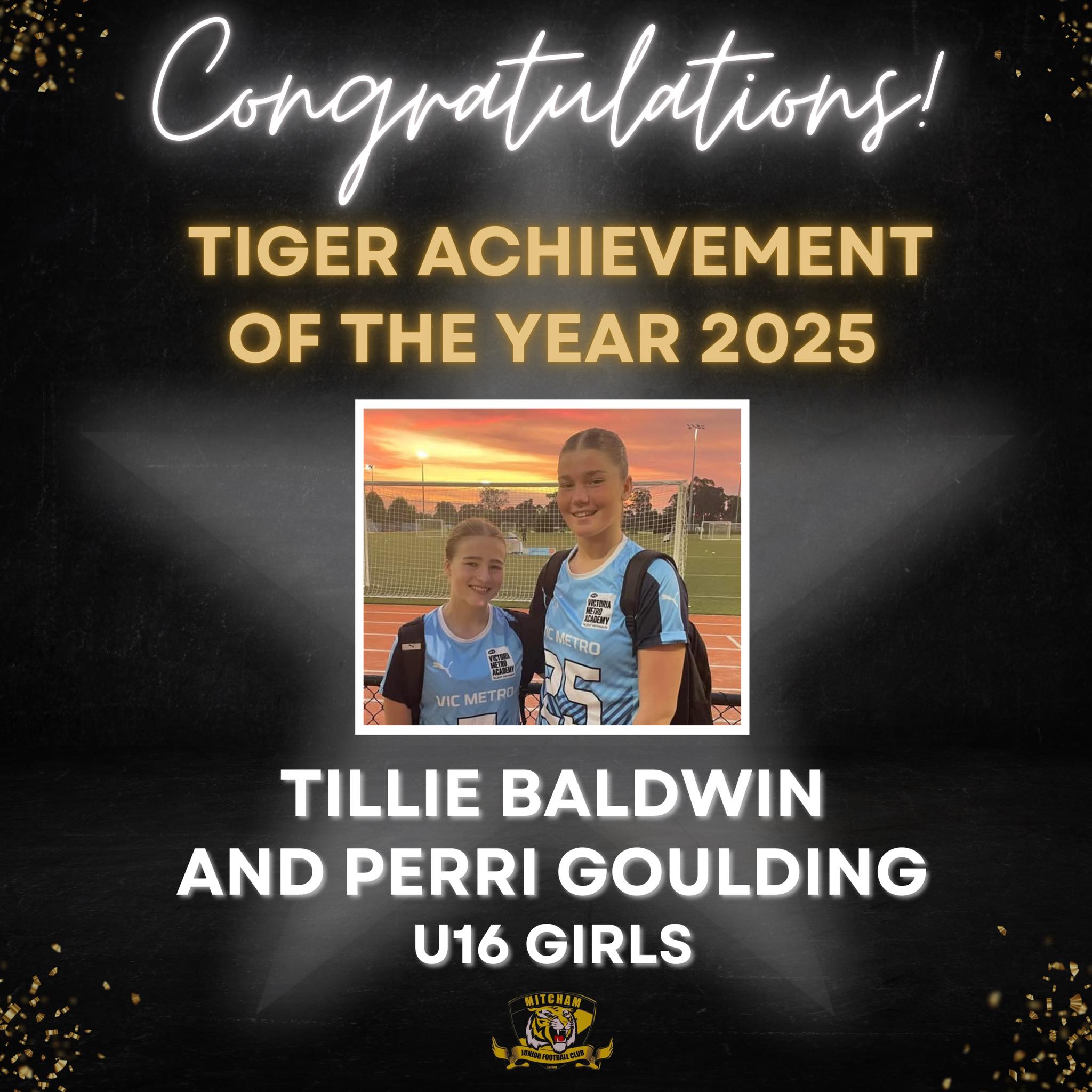 Mitcham - ⭐️ TIGER ACHIEVEMENT OF THE YEAR 2025 ⭐️ Two of our Mitcham ...