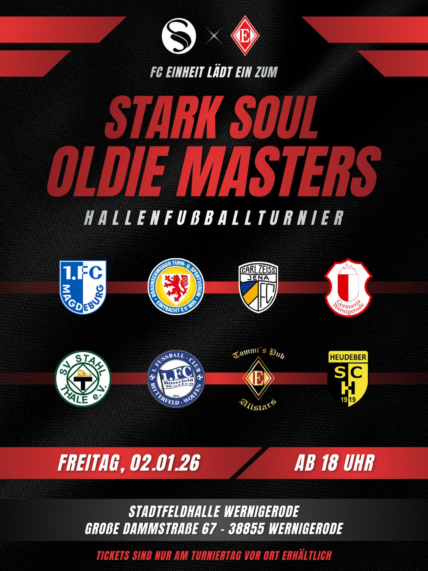 Stark - Der @fc_einheit lädt ein zum STARK SOUL OLDIE MASTERS – am ...