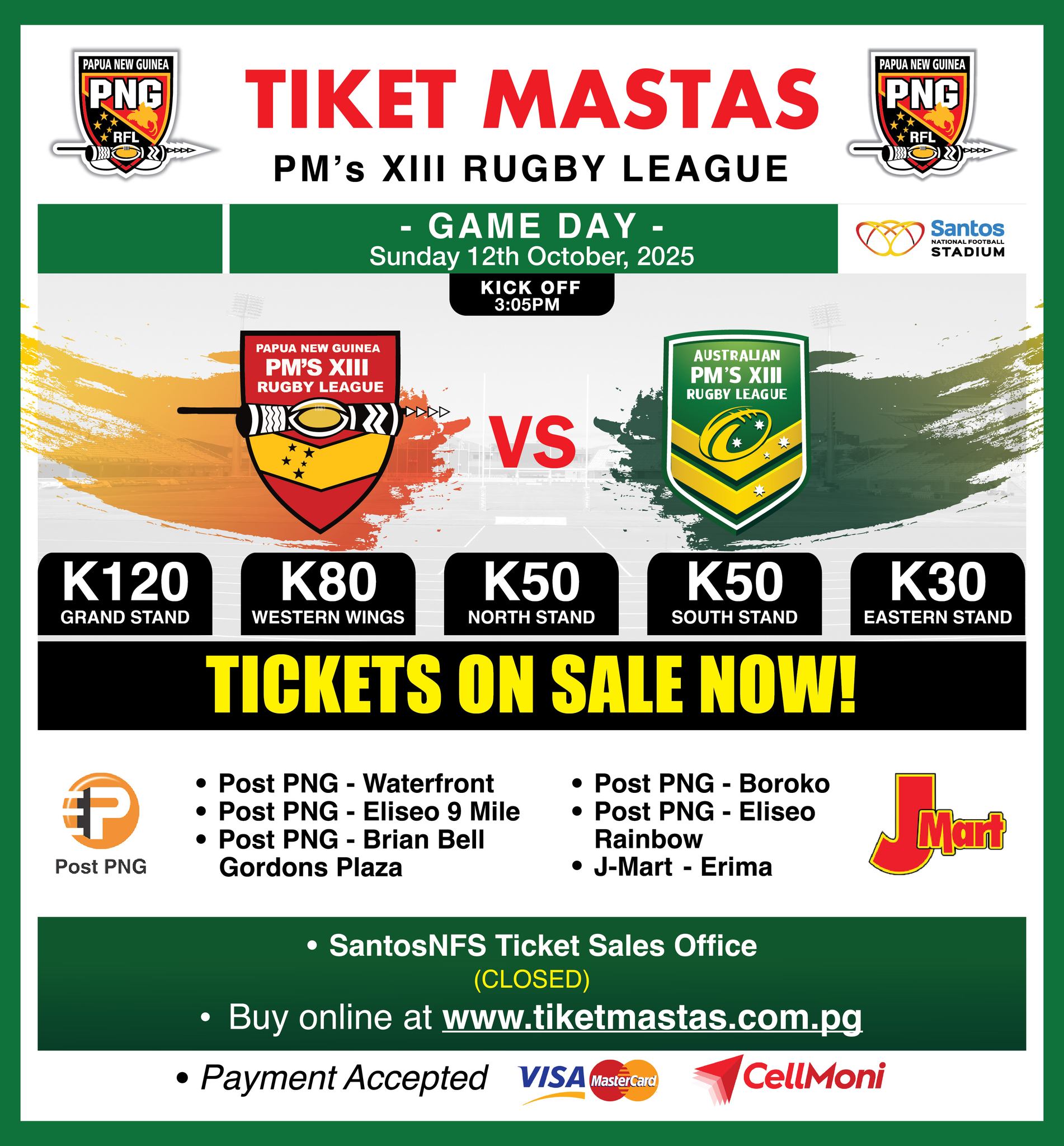 🏆... - Tiket Mastas, PNG's premier events ticketing provider. | Facebook