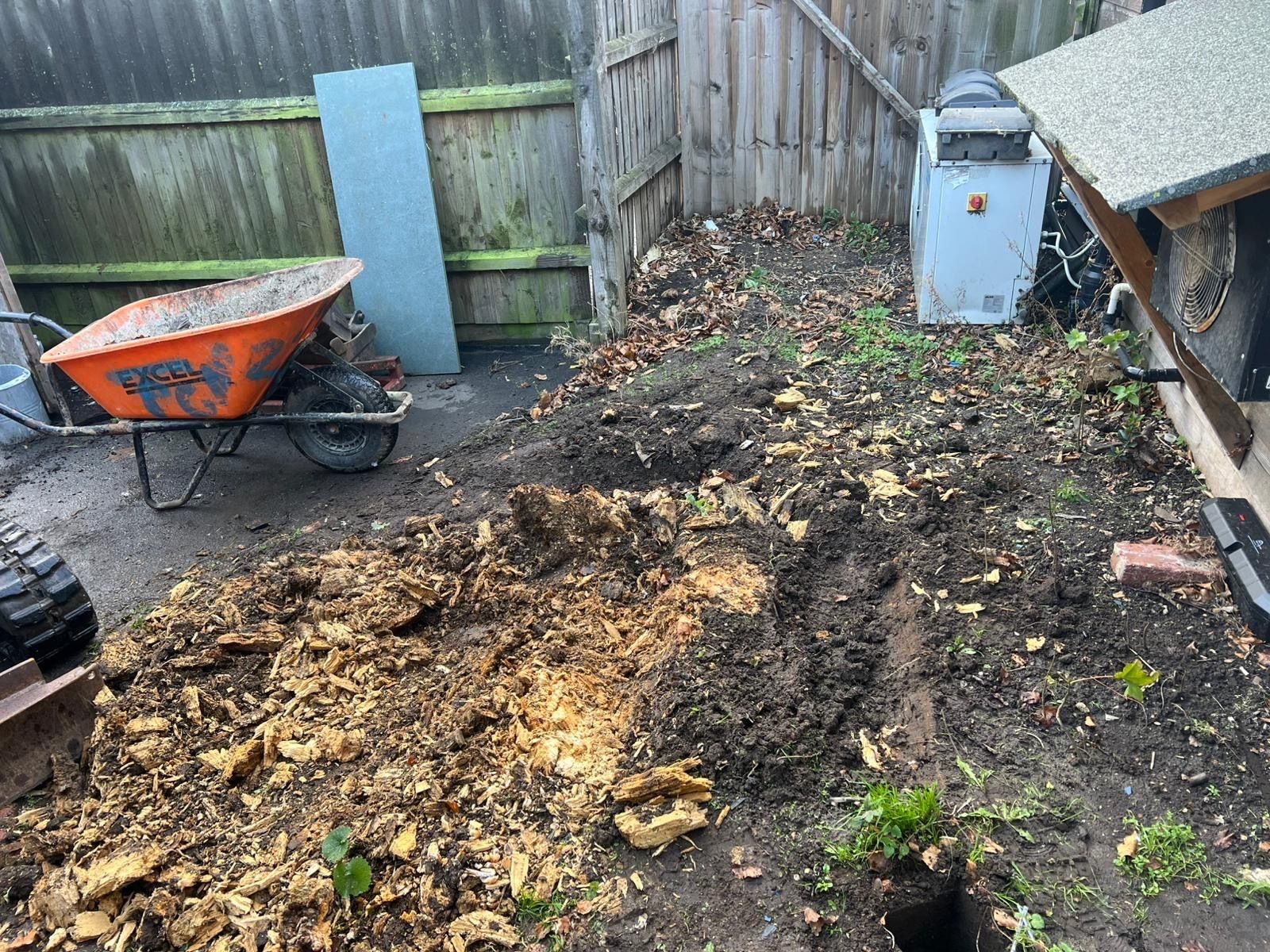PGM - Before & After Transformation! From an old, rotting stump taking ...